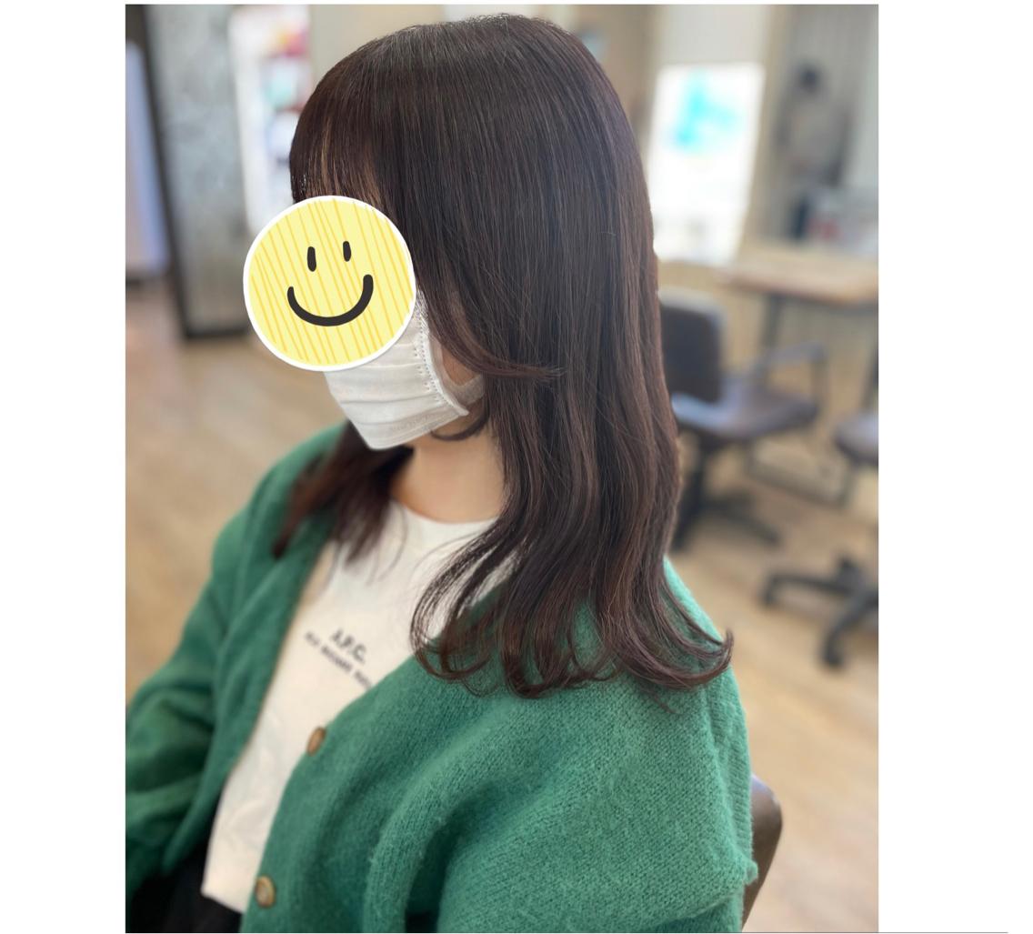 セミロング 韓国風ヘア 【wisp omiya】のその他イメージ