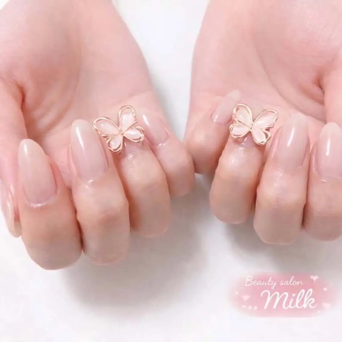 【ネイル】ワンカラー(オフなし)の写真
