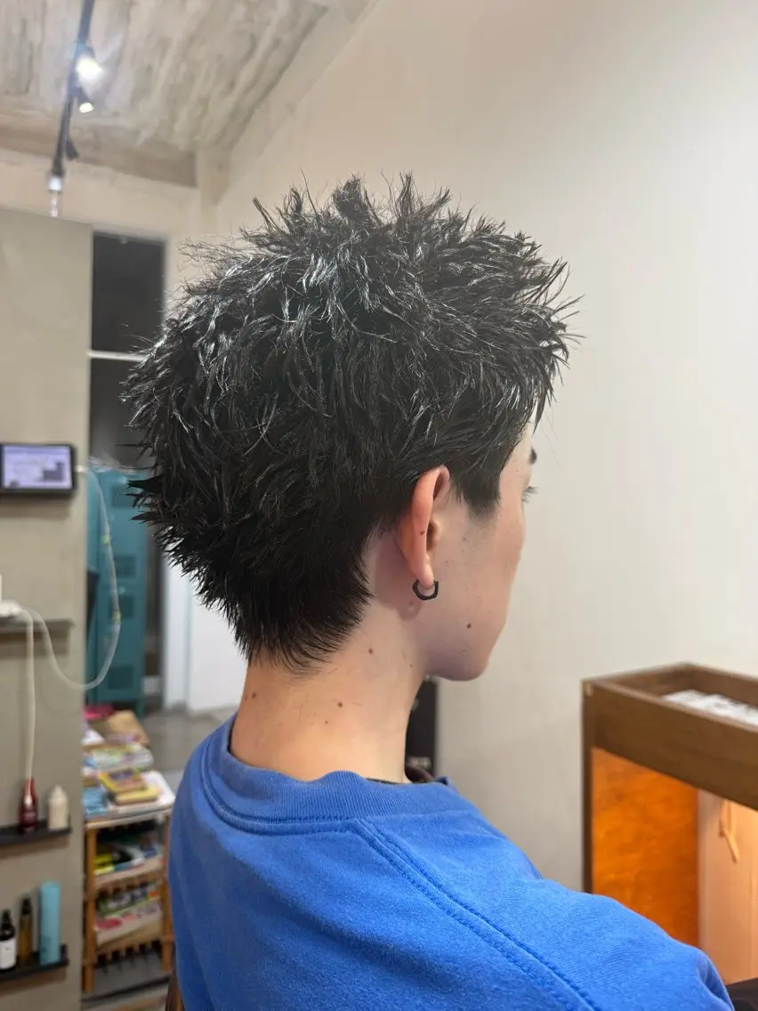 ショート メンズ スパイキーショート ショートヘア 矢野 巧のヘアスタイル
