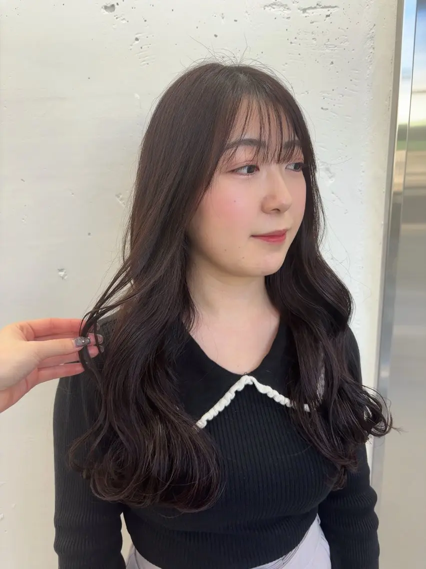 ロング カラー ブリーチ ブラウンカラー 透明感カラー ココアブラウン ダブルカラー 🫧‪Ameri🫧 Emma ecoleのヘアスタイル