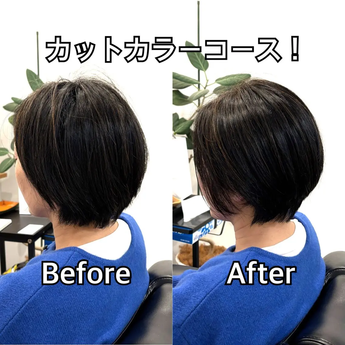 ショート 濱本 浩安のヘアスタイル