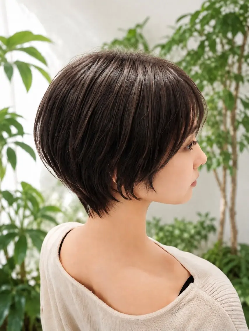 ショート ボブ モデル募集/ 中村志保のヘアスタイル