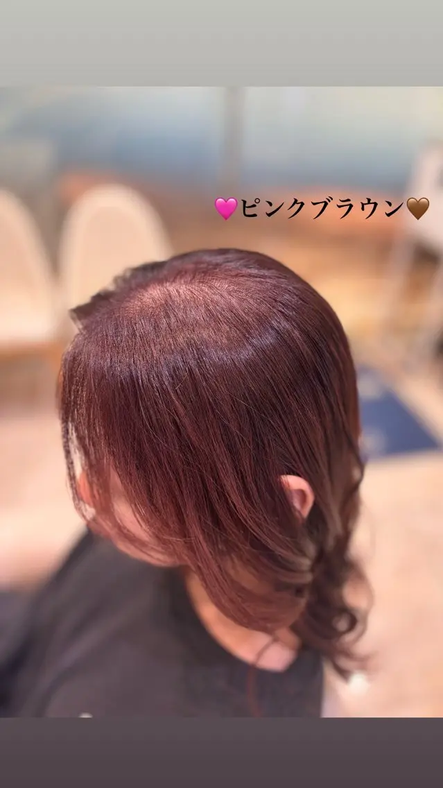 ロング カラー ヘアカラー トリートメント ナチュラルカラー/ ヘッドスパ/まゆ🐼のヘアスタイル