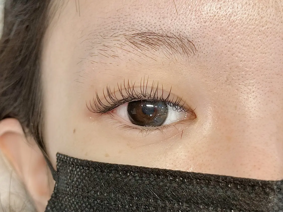 マツエク・マツパ フラットラッシュ Eyelist NANAのマツエク・マツパデザイン