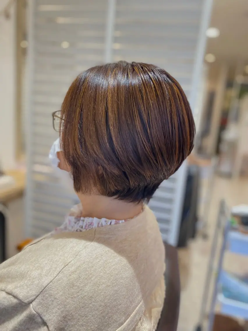 ショート カラー 【ミルメルシー】 HARUKAのヘアスタイル