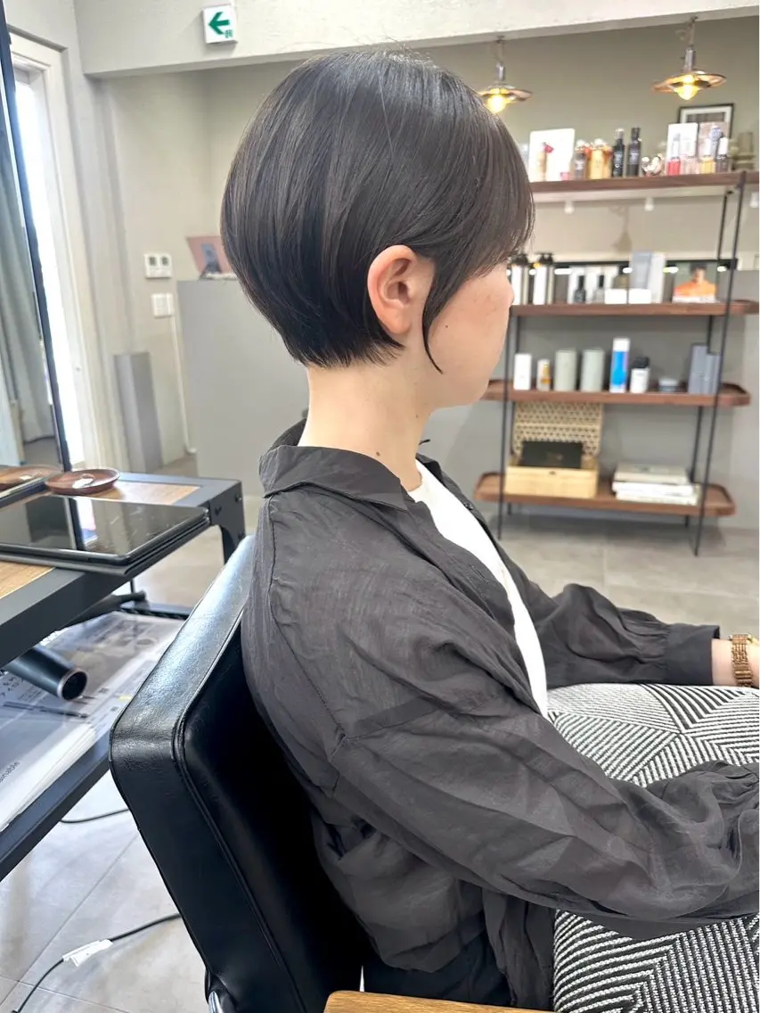 ショート カット 秦 海来のヘアスタイル
