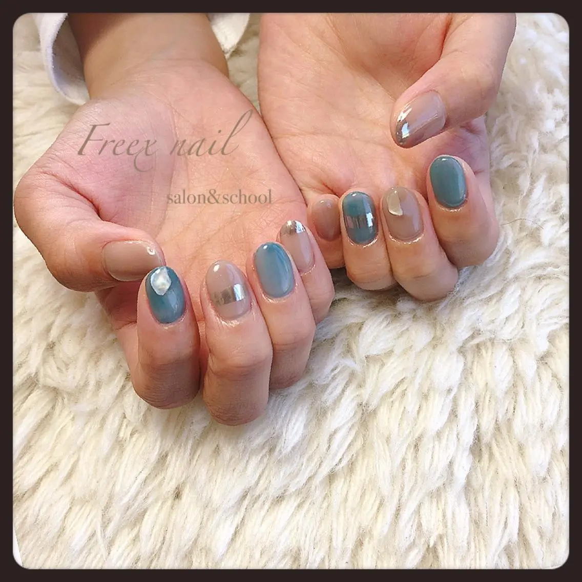 ネイル 冬ネイル freex nail /ニュアンス/個性派のネイルデザイン