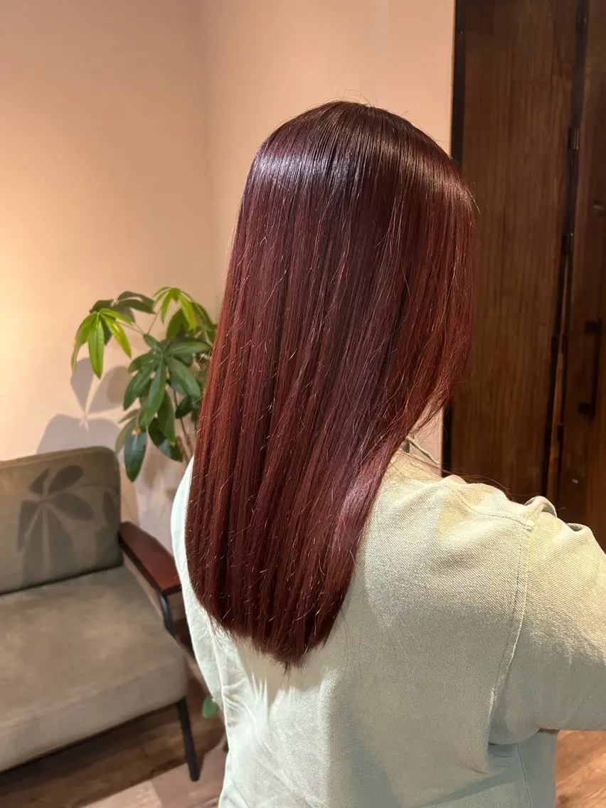 カラー ヘアカラー おおやま ななみのヘアスタイル