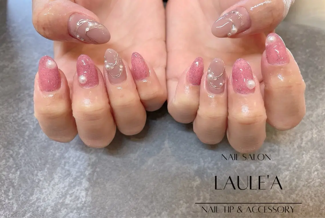 ネイル ハンドネイル nailsalon Laule'aのネイルデザイン
