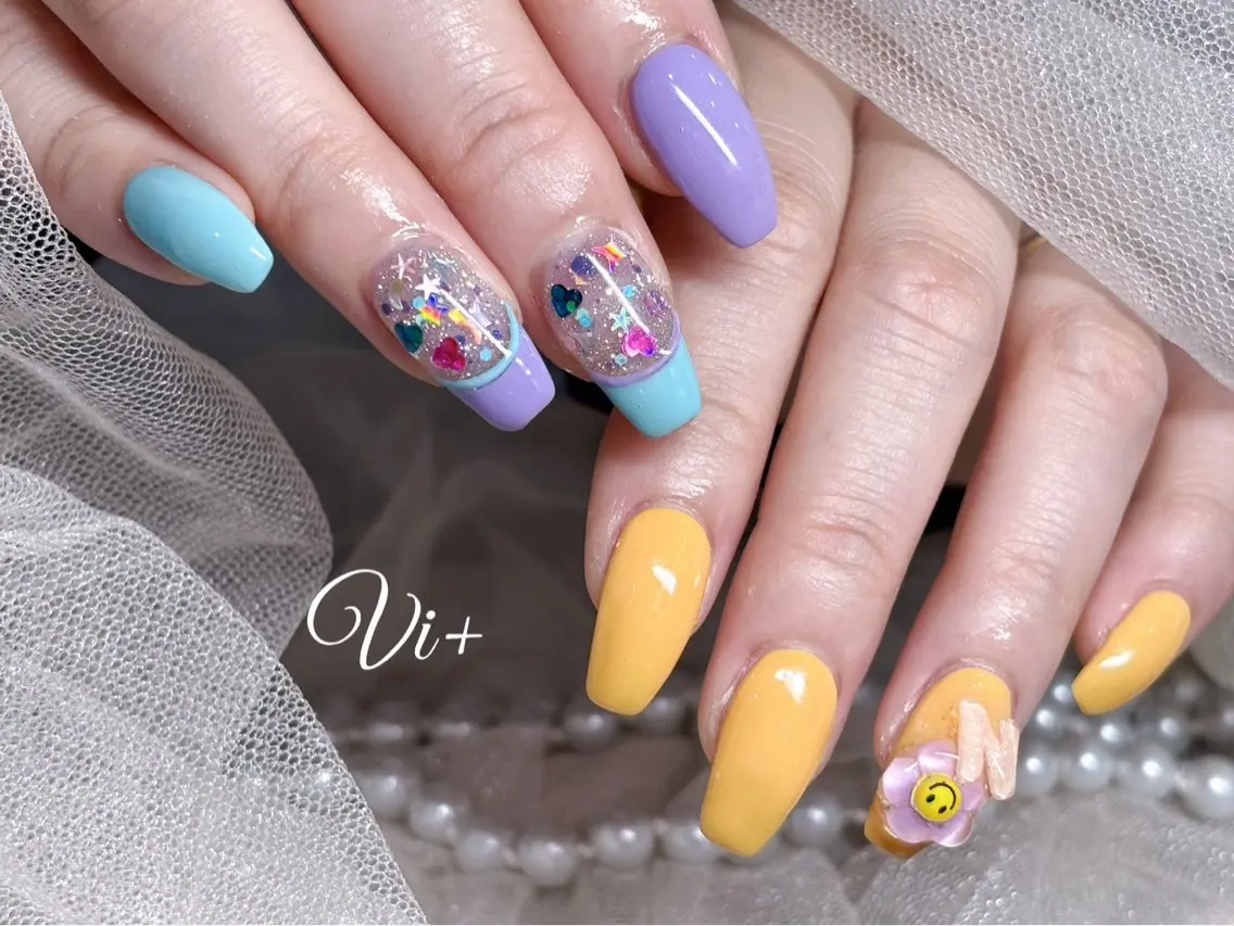 ネイル ハンドネイル ✨Nailsalon Vi+✨のネイルデザイン