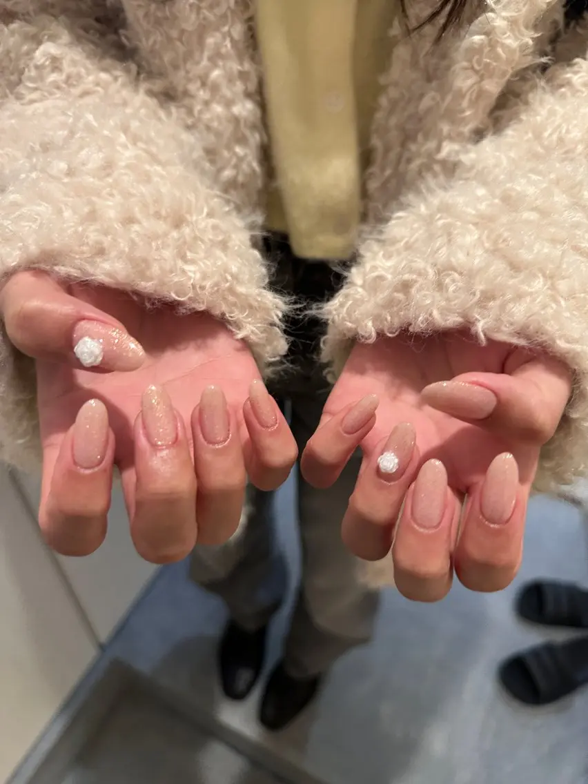 ネイル ワンホンネイル ハンドネイル mooi. amaneのネイルデザイン