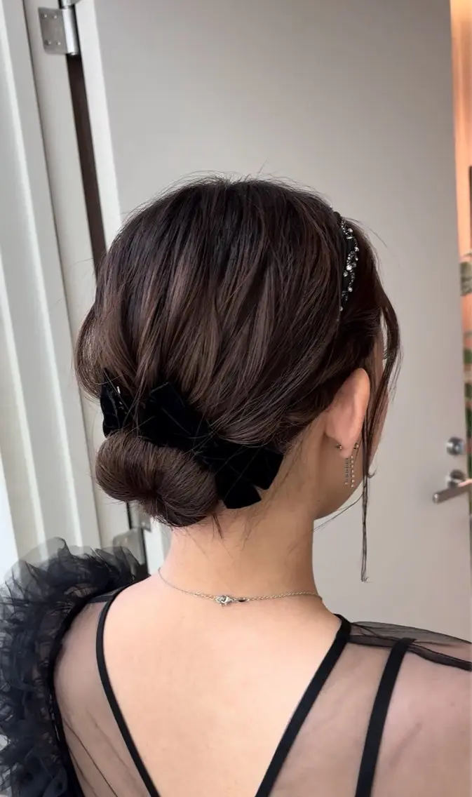 ヘアアレンジ 外人風ハイライト/ 艶カラーのヘアスタイル