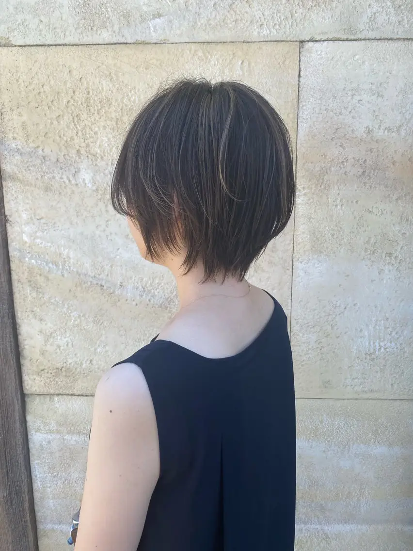 ショート カラー カット トリートメント ショート/茅ヶ崎 タカハシ タクロウのヘアスタイル