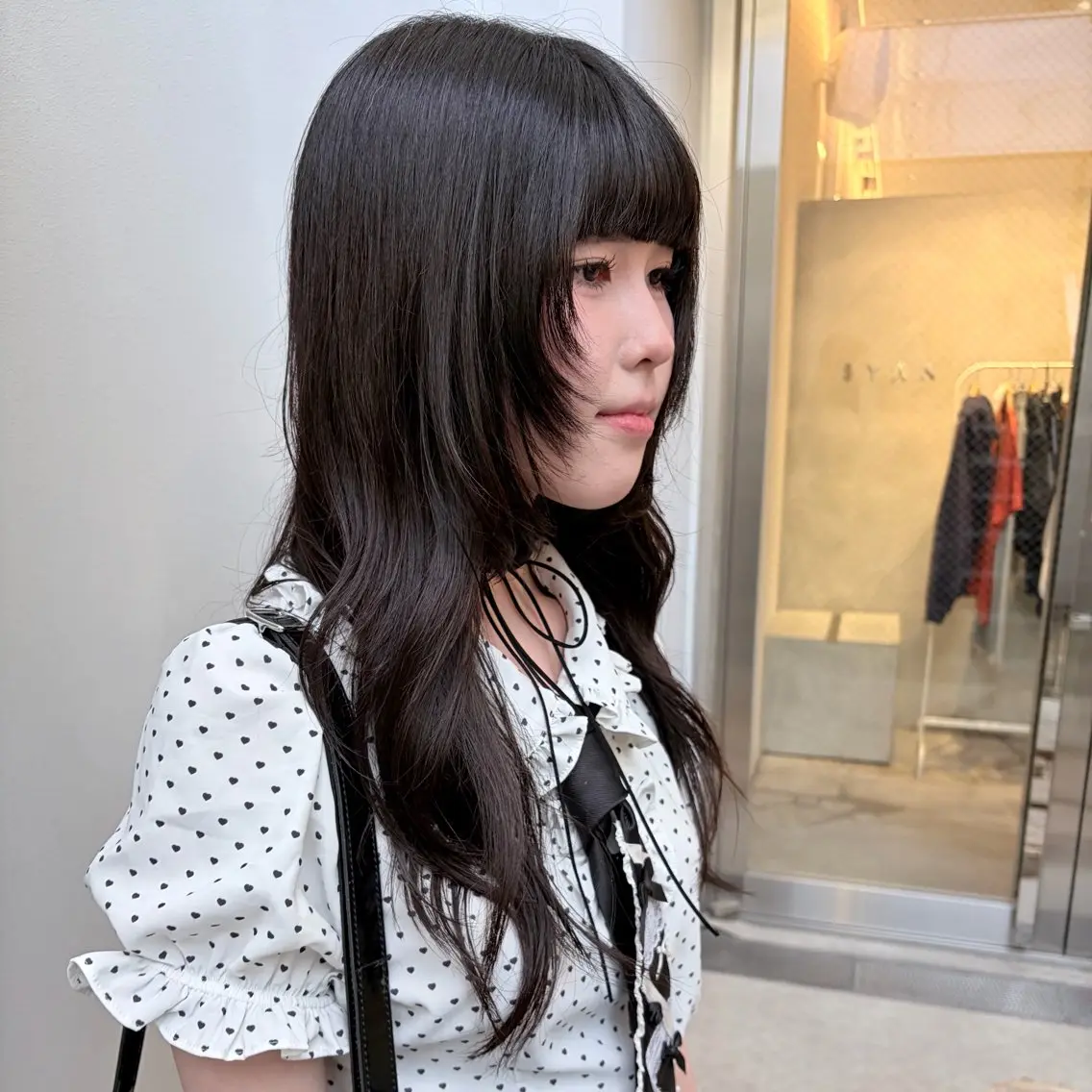 ロング レイヤーカット レイヤーカット🪄 ヘアセット🪄シホのヘアスタイル