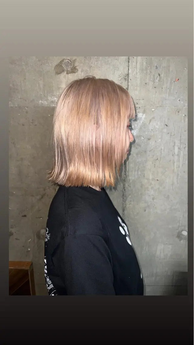 ミディアム カラー 佐々木 健太郎のヘアスタイル
