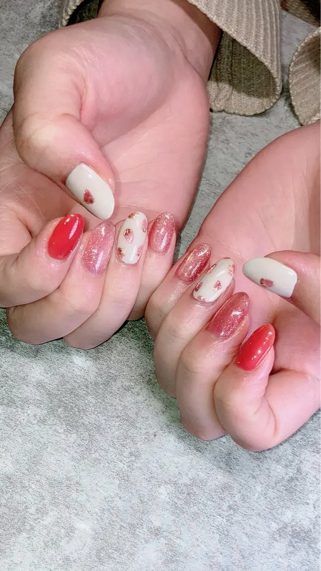 ネイル ハンドネイル ハンドケア shino🌟 痛ネイルのネイルデザイン