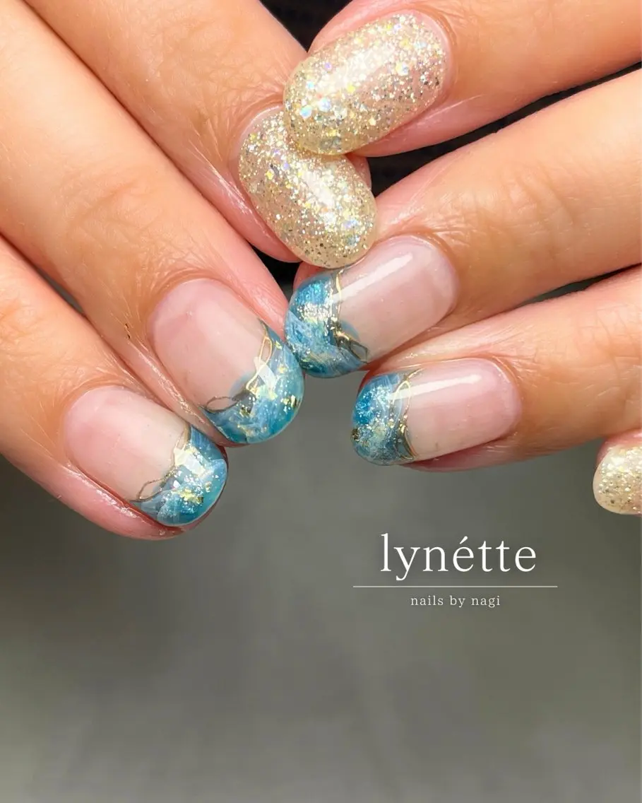 ネイル ニュアンスネイル lynétte 那覇ネイルサロンのネイルデザイン