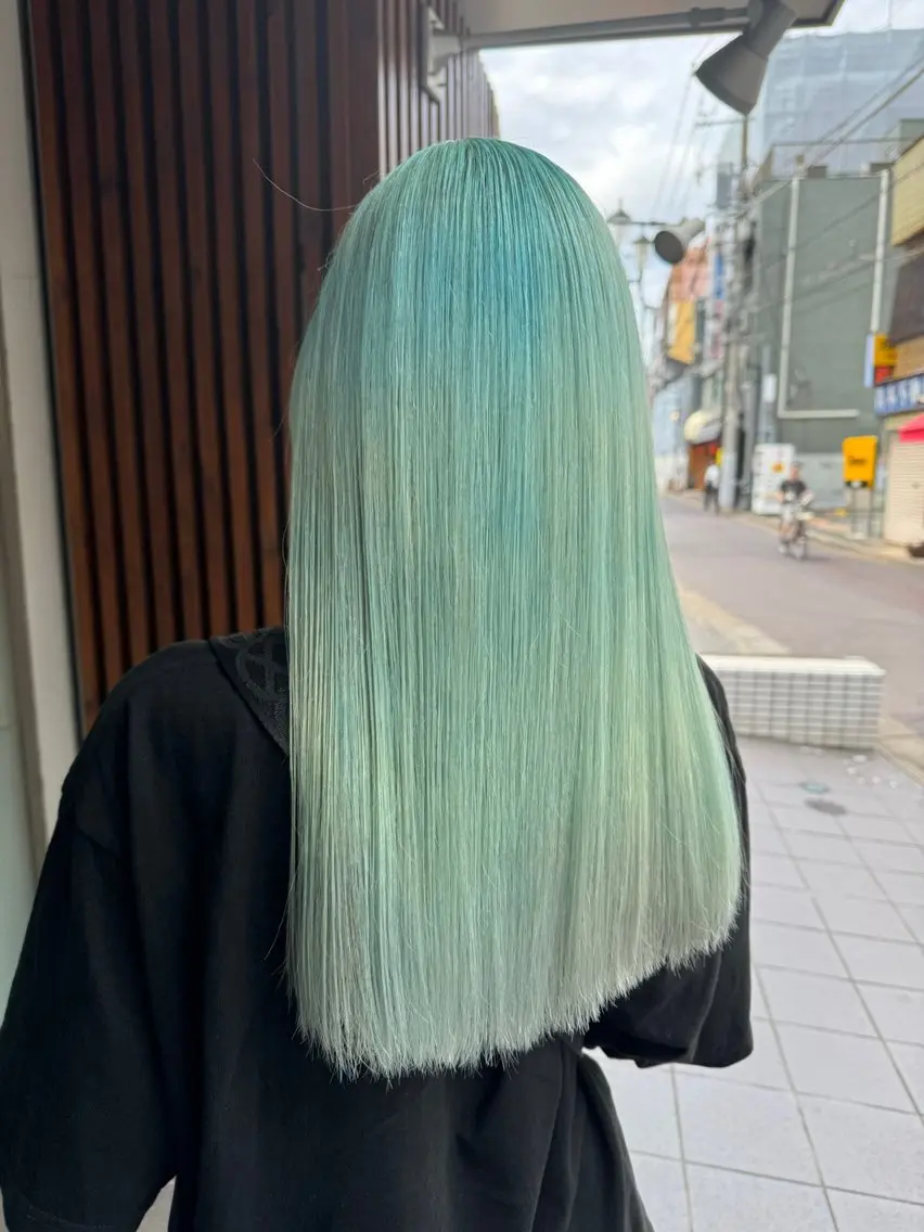 【ハイトーン×似合わせ】2回ブリーチ+カラー+カット✨の写真