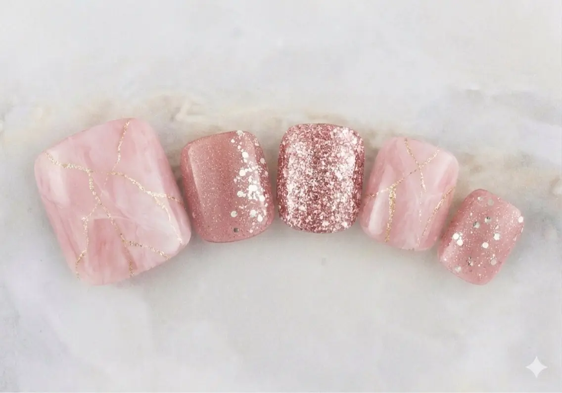 ネイル フットネイル フットネイル ♡4U NAIL& 韓国美容&ネイル♡のネイルデザイン