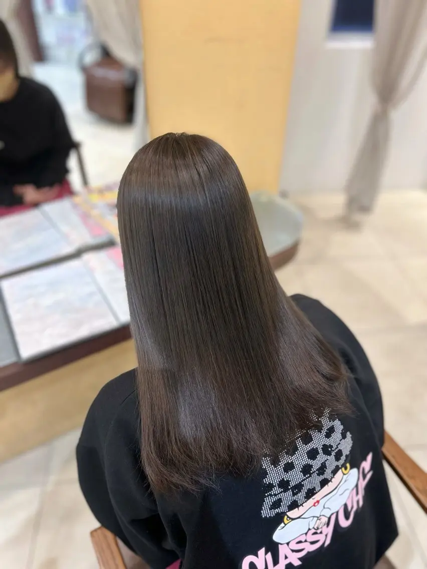 ロング Sae/クロスパーマ /盛れる顔周りのヘアスタイル