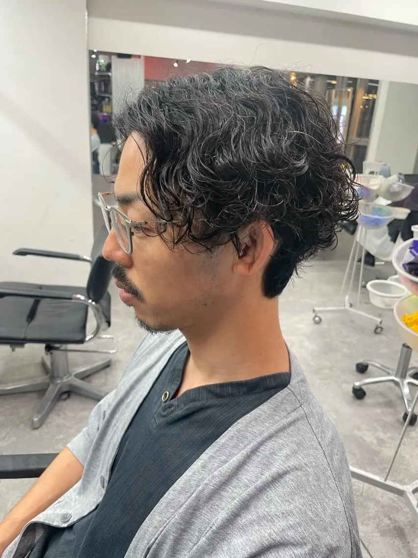 パーマ メンズ カット パーマ 町田エリアＮｏ．１/ パーマ特化/太田京希のヘアスタイル