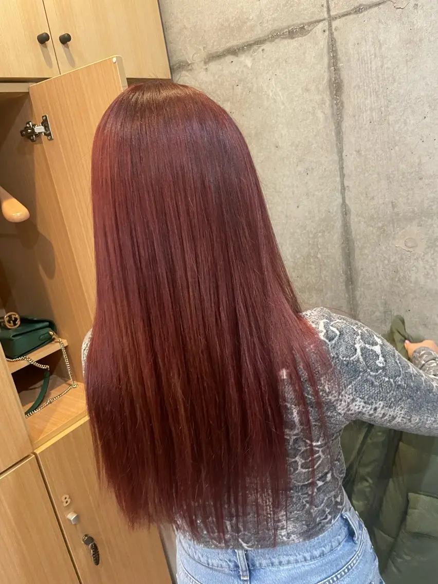 ロング ヘアカラー ami Norl 国分寺のヘアスタイル