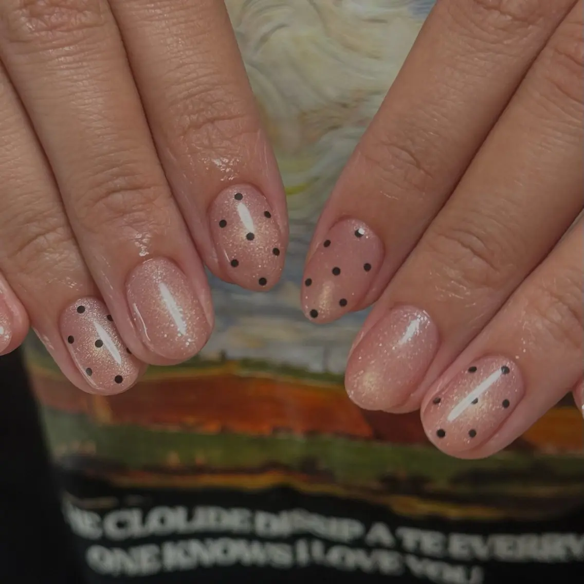 ショート 韓国風ヘア ハンドネイル navi nail ayaneのネイルデザイン