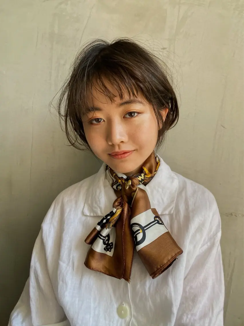 ショート メンズ清潔感のプロ 💈メンズパーマ藤田のヘアスタイル