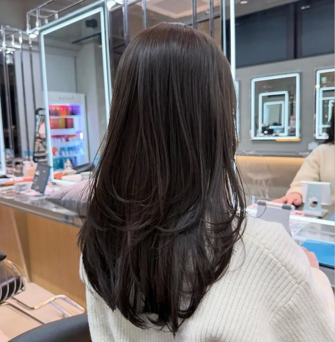 ロング 🎀nao🎀 博多レイヤーボブのヘアスタイル