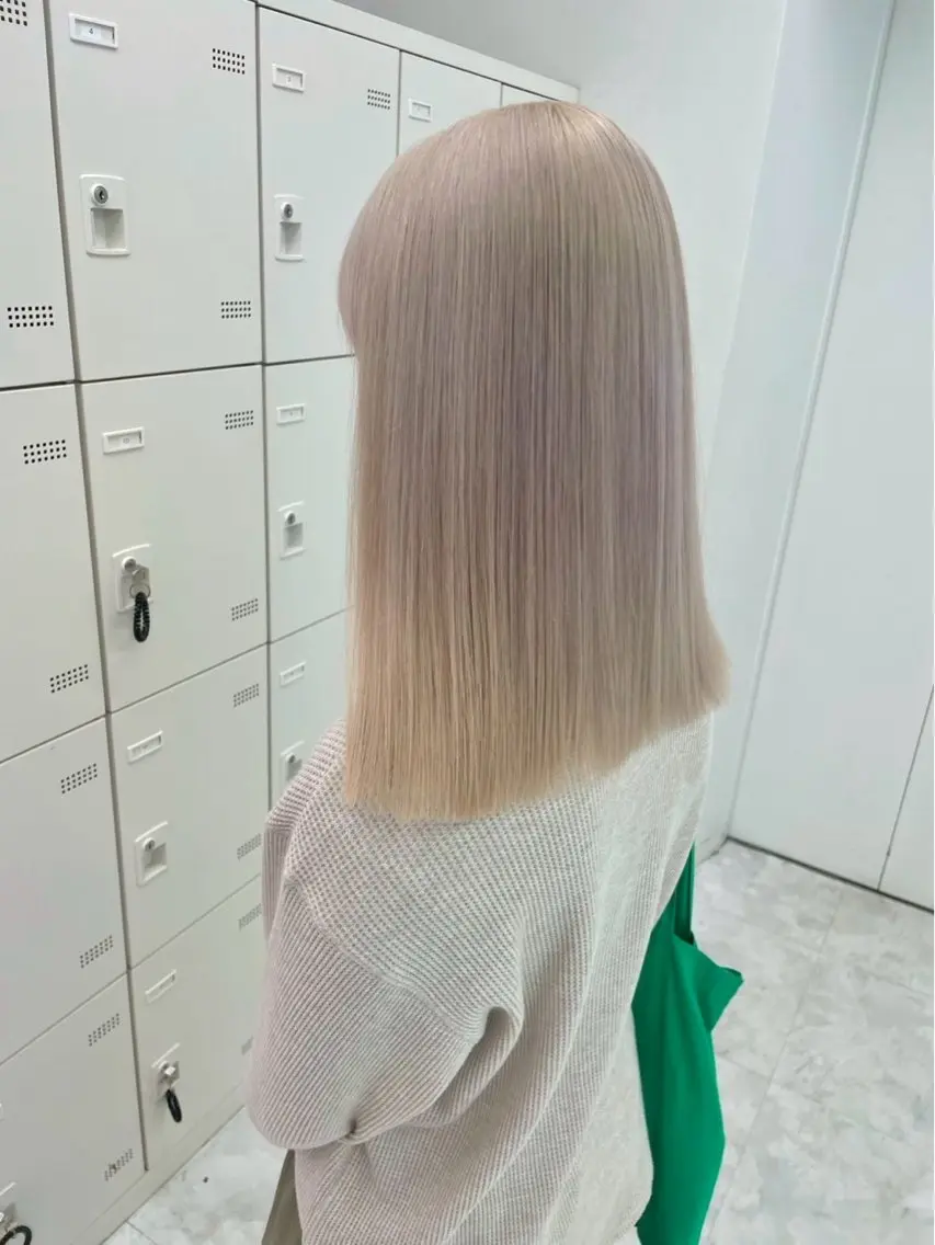 カラー ヘアカラー うる艶モテ髪🪄⭐︎ 💗Manaka💗のヘアスタイル