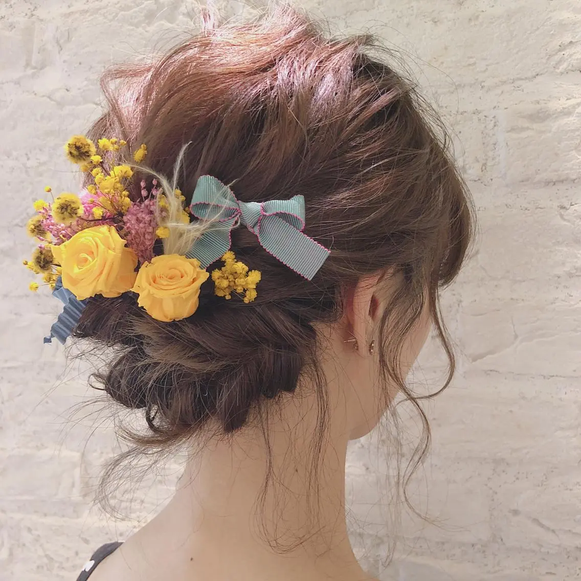 ヘアセットの写真