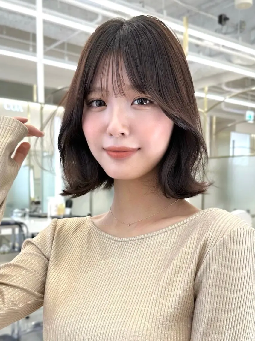 ショート ボブ くびれヘア yume. COA GINZAのヘアスタイル