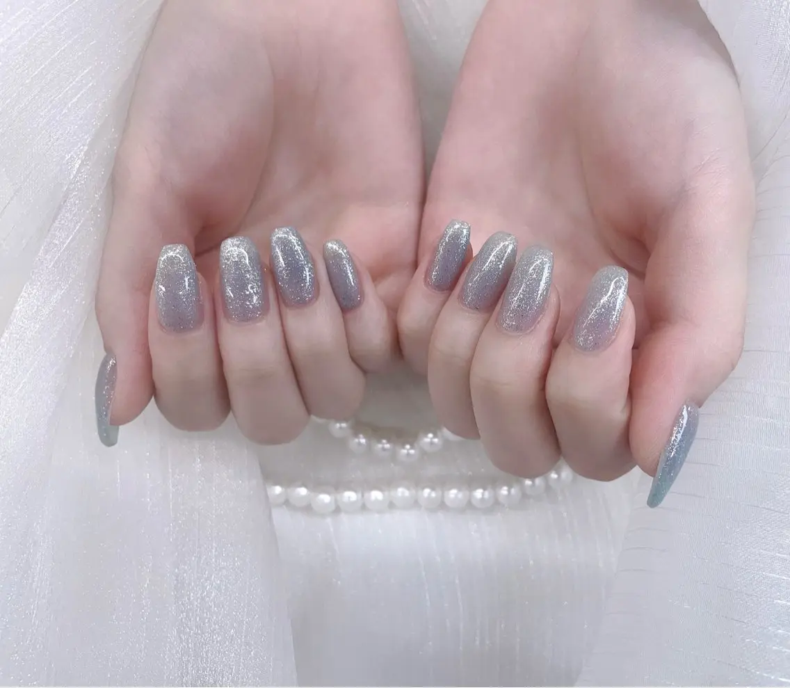 ネイル フラッシュネイル 🩵Minmin nail salonのネイルデザイン