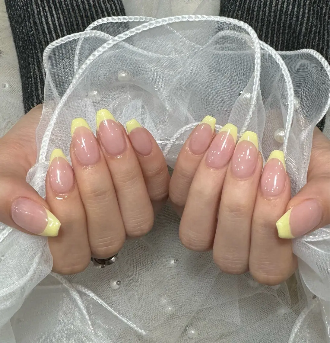 ネイル フレンチネイル パステルネイル Roi〈ロワ〉 Rinneのネイルデザイン