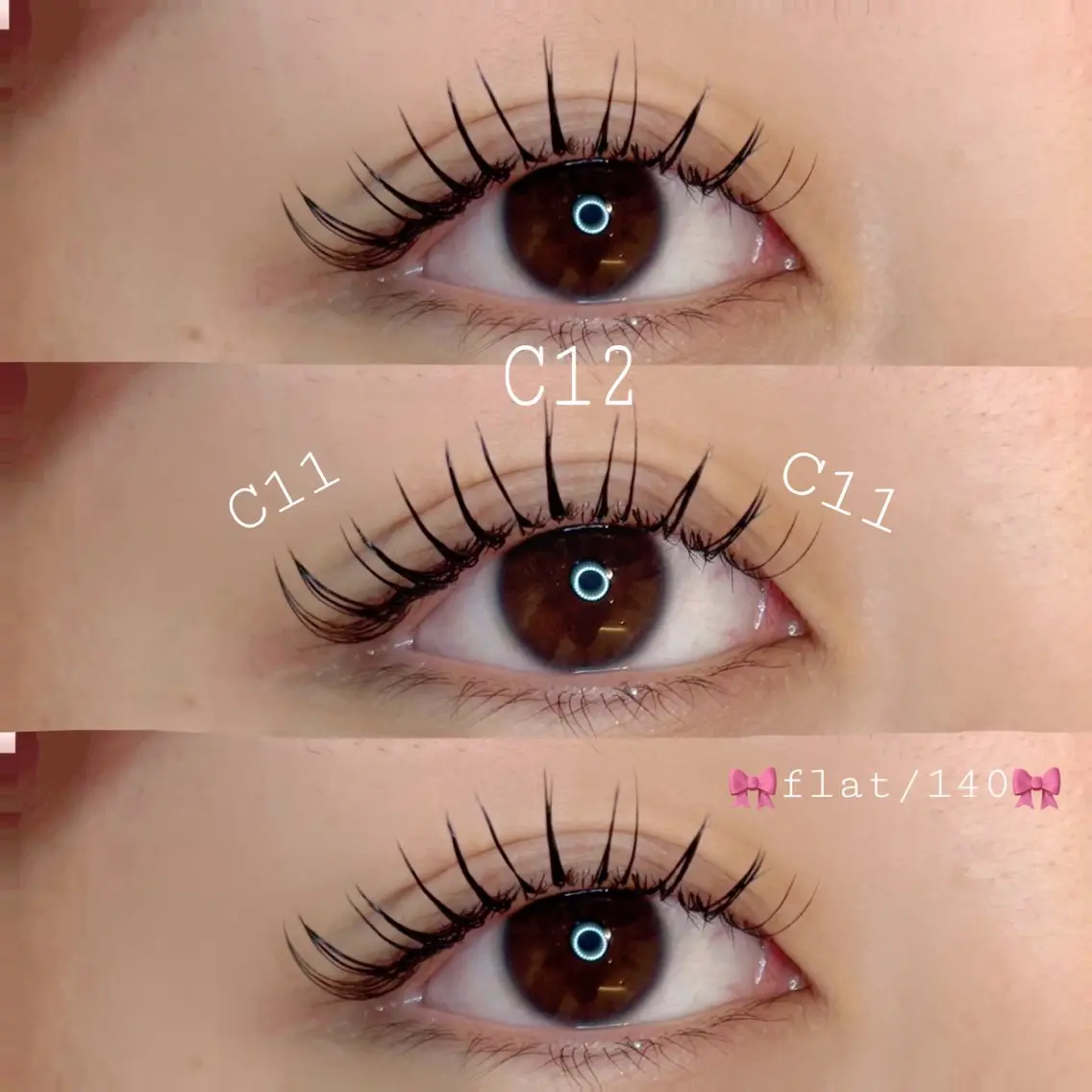 🎀フラットラッシュ(60本)の写真