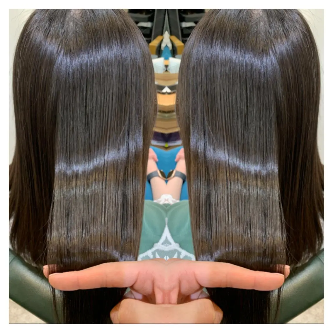 ロング カラー カット トリートメント 村山 茉衣のヘアスタイル
