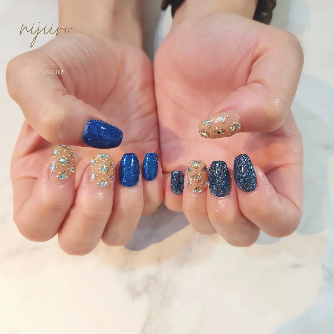 ネイル ハンドネイル nijiiro🌈 サトウのネイルデザイン