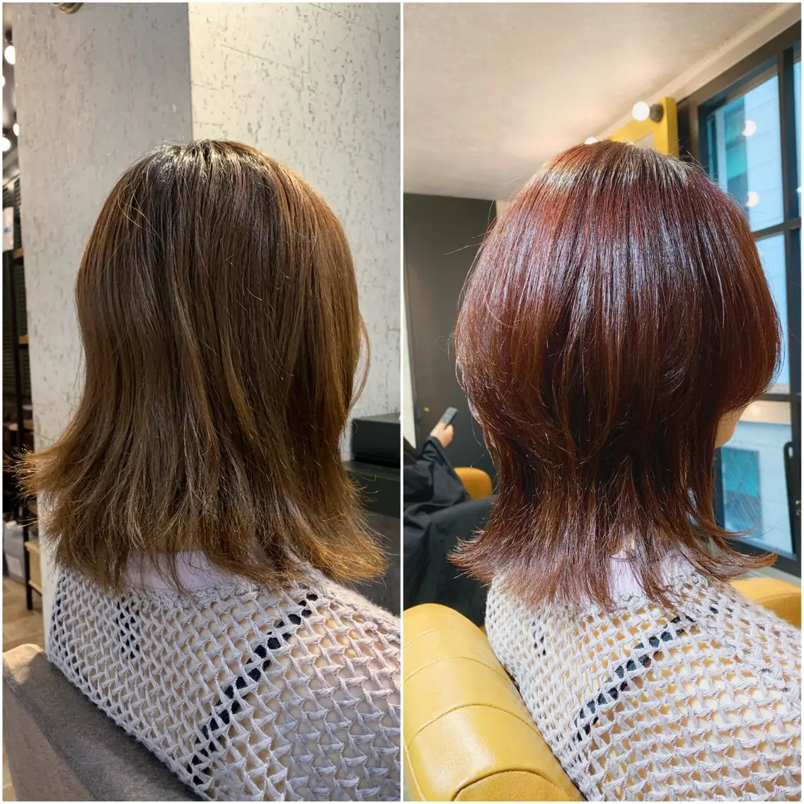 ミディアム カット ヘアカラー トリートメント 🍟ミニモ限定🍟 ai.stylistのヘアスタイル