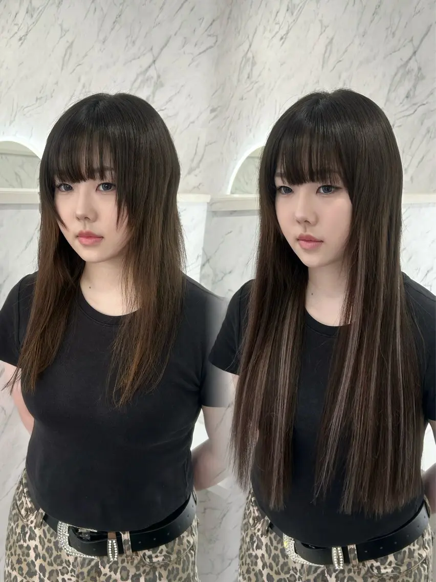 ロング エクステ 🩵ララモアナ nazu🩵のヘアスタイル