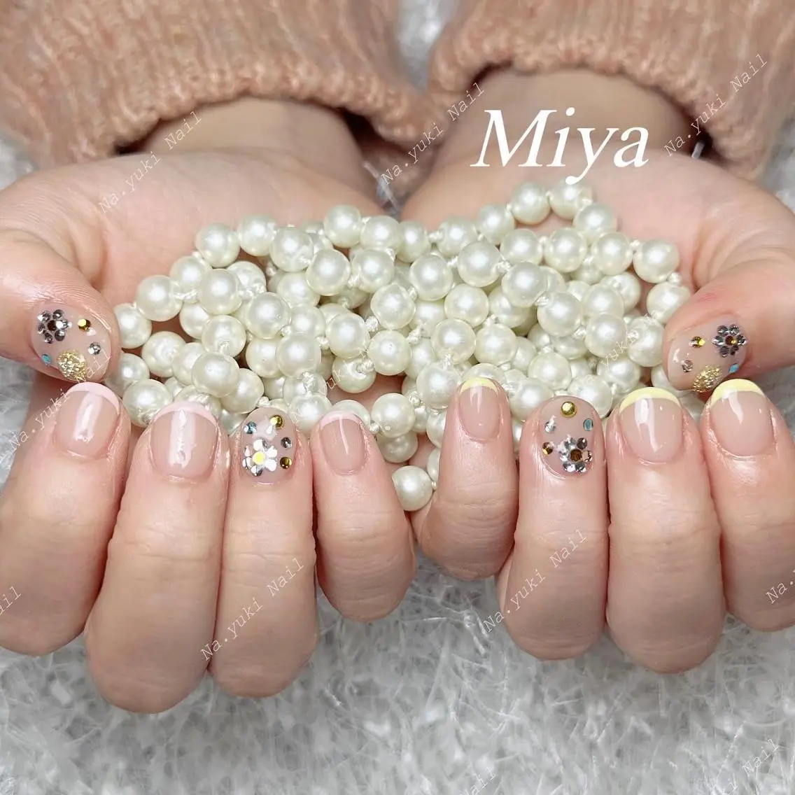 ネイル ハンドネイル ハンドケア 🎀 moo~ 🎀のネイルデザイン