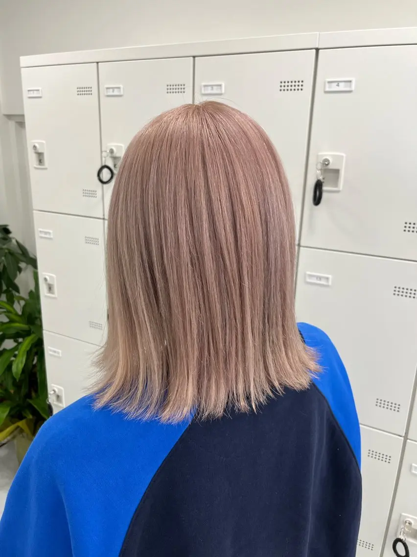ミディアム カラー メンズ ヘアカラー トリートメント レイヤーダブルカラー KYONのヘアスタイル