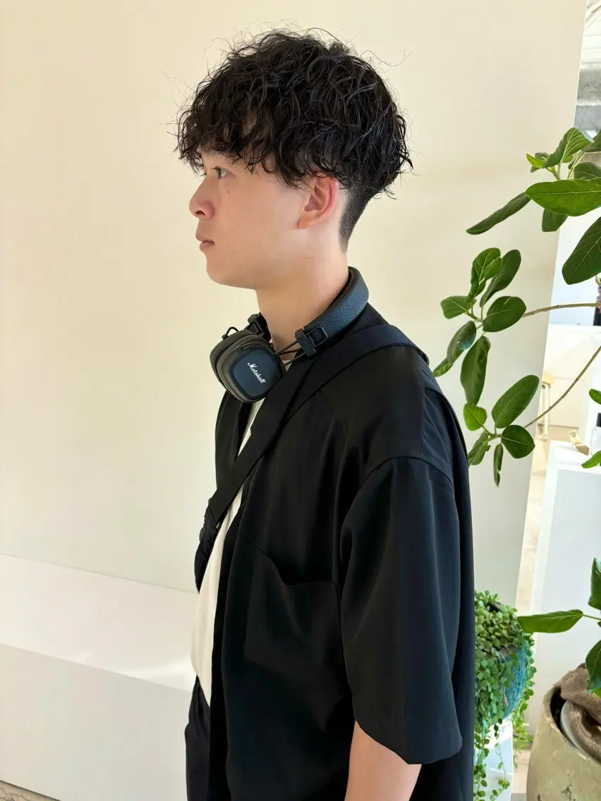 【メンズ新規限定】カット+パーマの写真