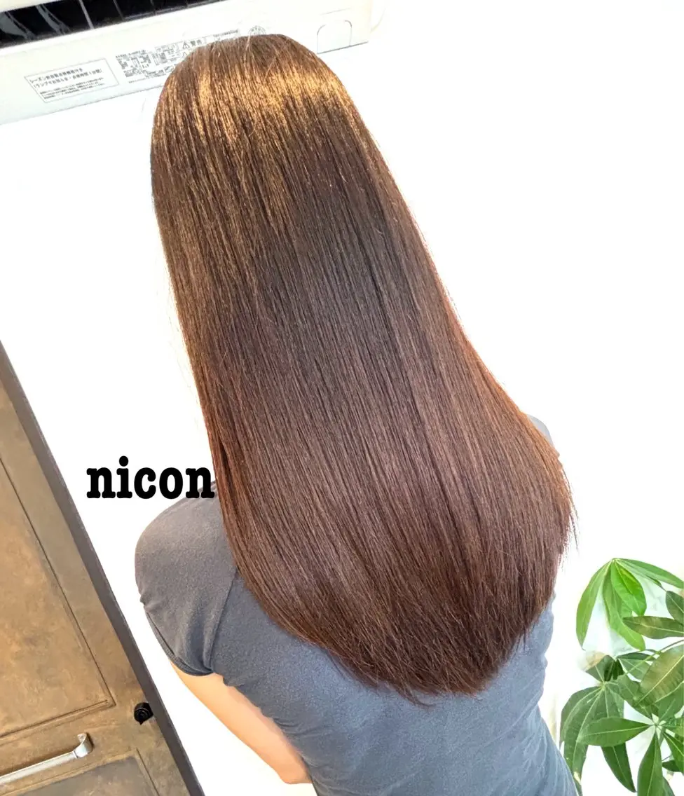 ロング トリートメント 髪質改善 ヘッドスパのヘアスタイル