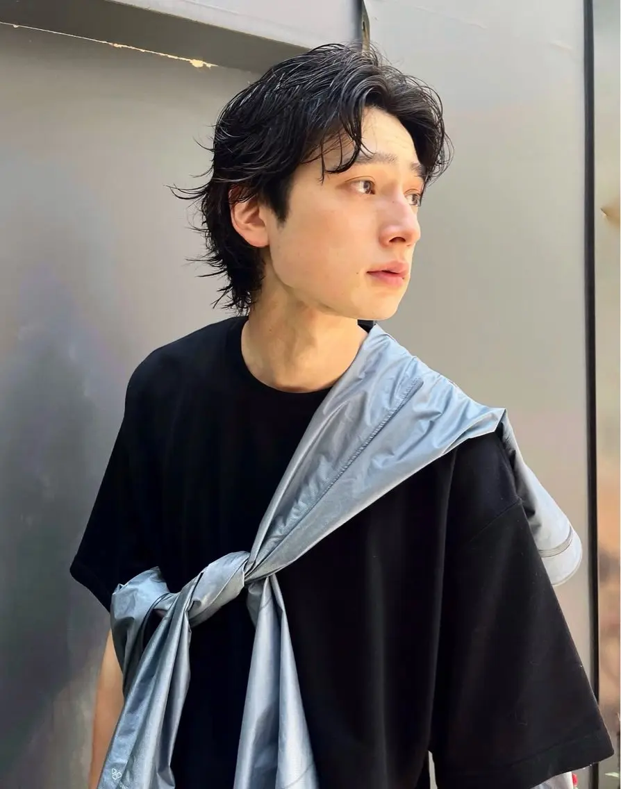 ミディアム 片山 和夢のヘアスタイル
