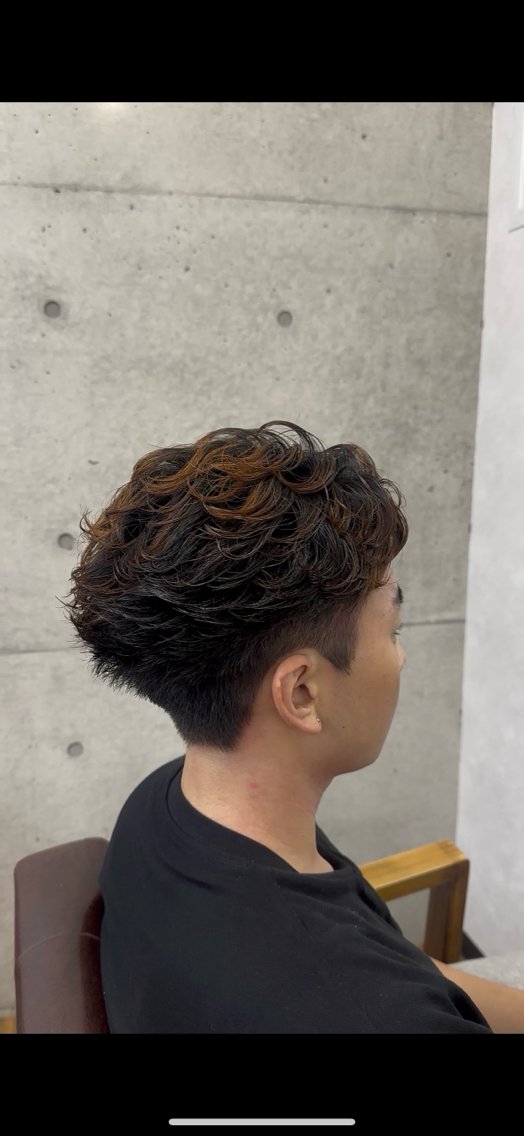 ショート パーマ メンズ Raimu /パーマ/横浜のヘアスタイル
