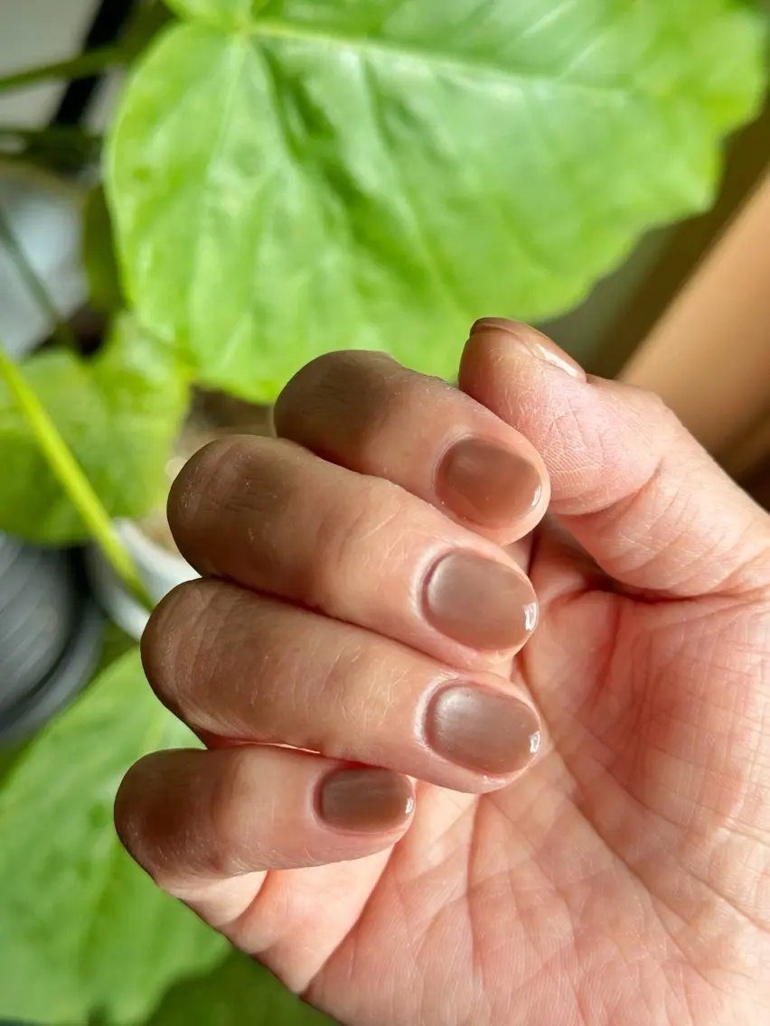 ネイル マグネットネイル ニュアンスネイル ショートネイル jeu nail.のネイルデザイン