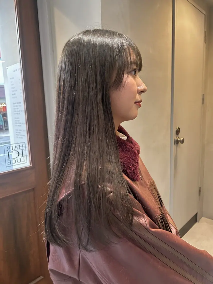 ロング ヘアカラー kyoka/レイヤー /ハッシュカットのヘアスタイル