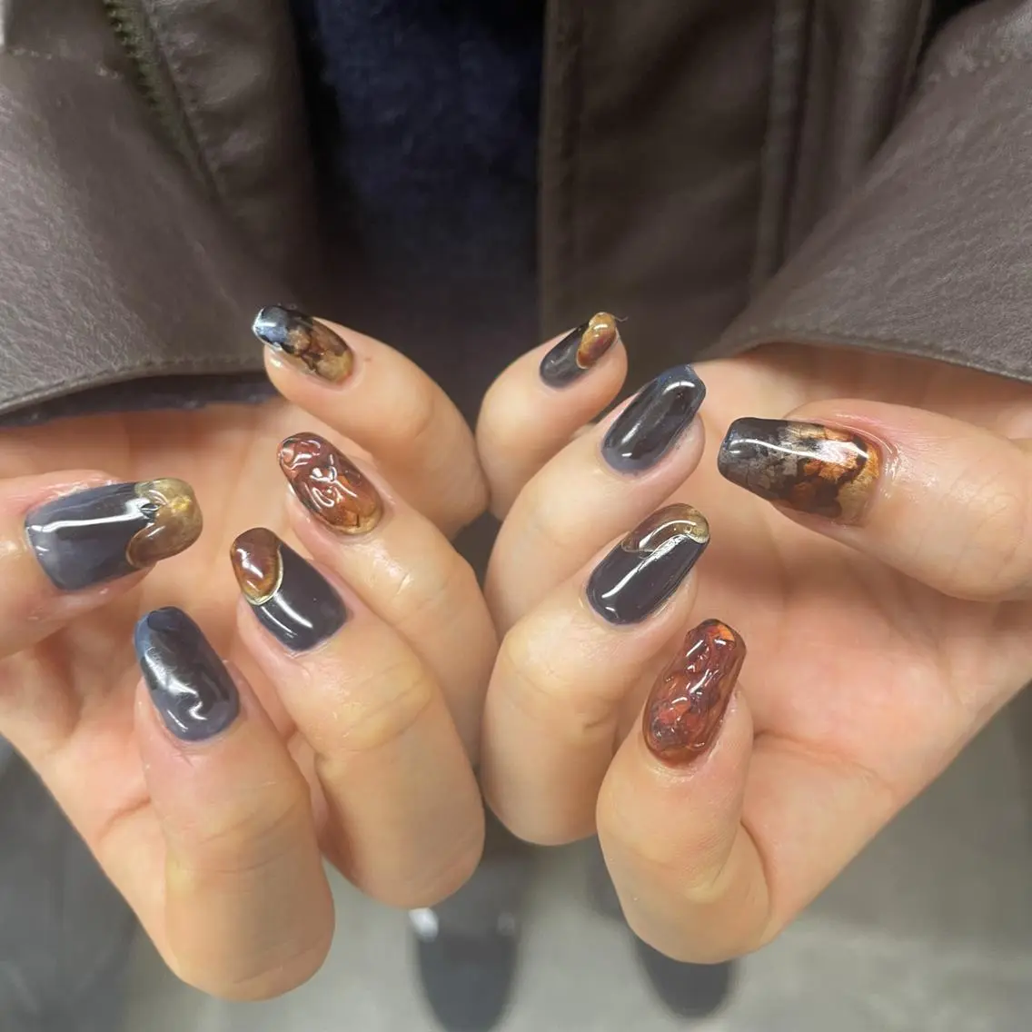 ネイル アートネイル フットネイル ジェルネイル キラキラネイル ニュアンスネイル nailstudio eviz新宿店のネイルデザイン