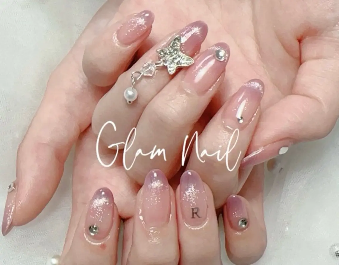 ネイル rina 💖長さ出し専門の店のネイルデザイン