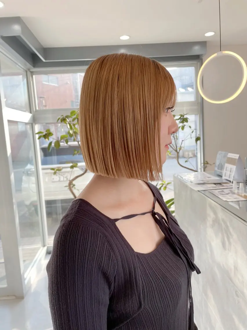 ショート ボブ 🫧透明感カラー🫧 加茂丈登のヘアスタイル